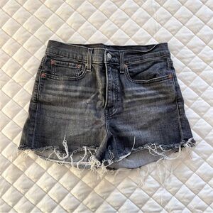 Levi's 501 Original Fit High Rise Women's Jean Shorts Size 30